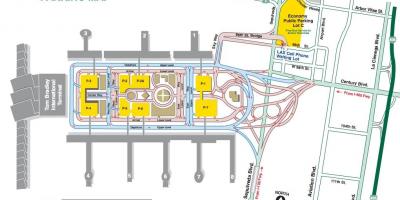 Lotnisko Atlanta Delta terminal mapie