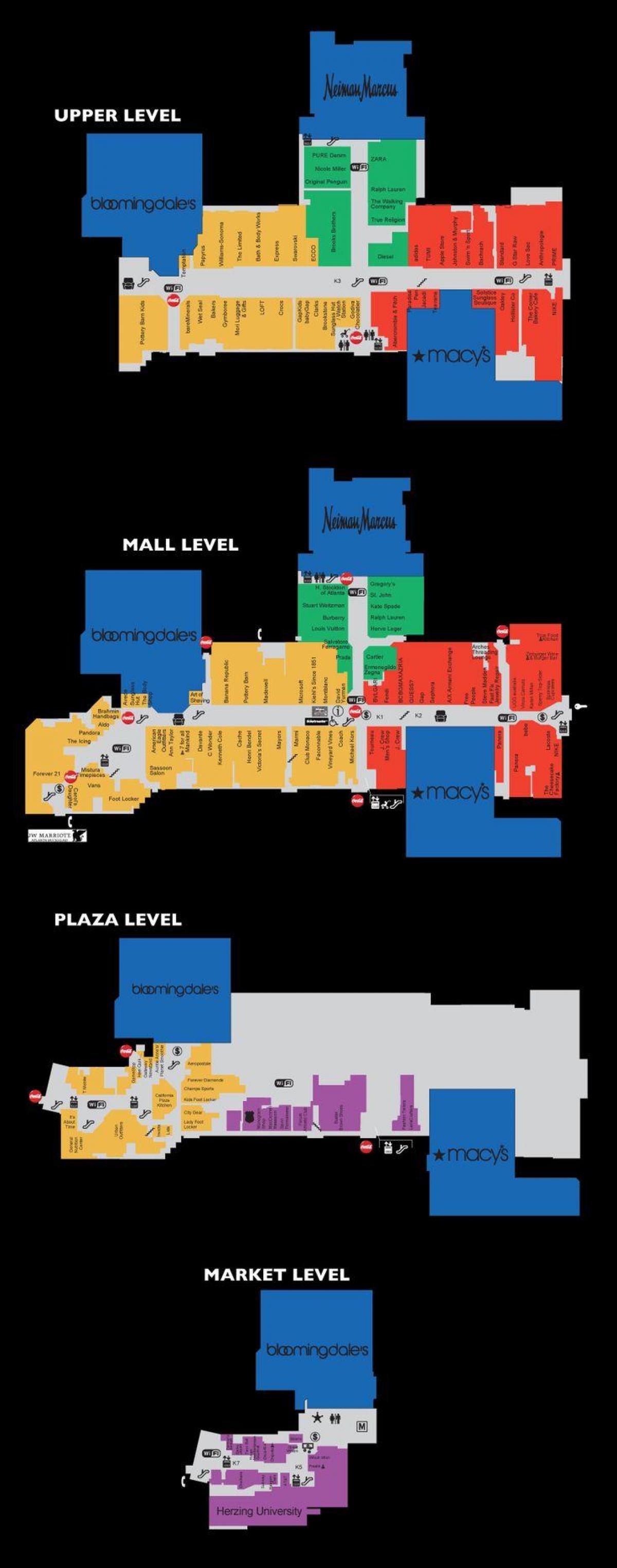 Lenox square Mall mapie
